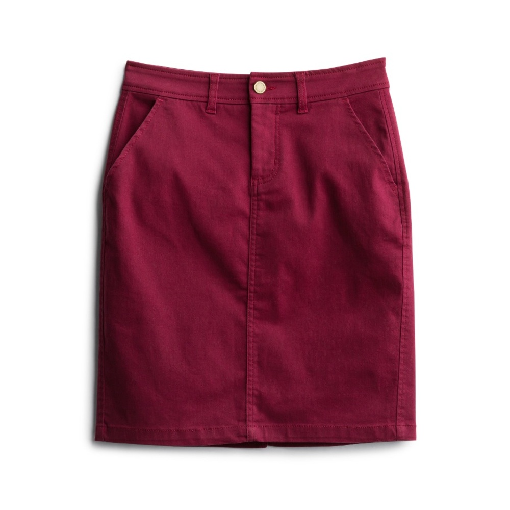 41 Hawthorn Sateen Pencil Skirt